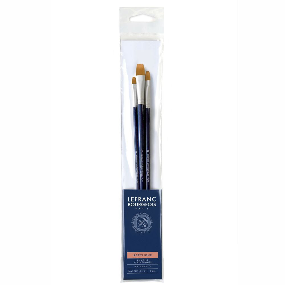 Kit de Pincéis Lefranc & Bourgeois 3 Unidades 300236